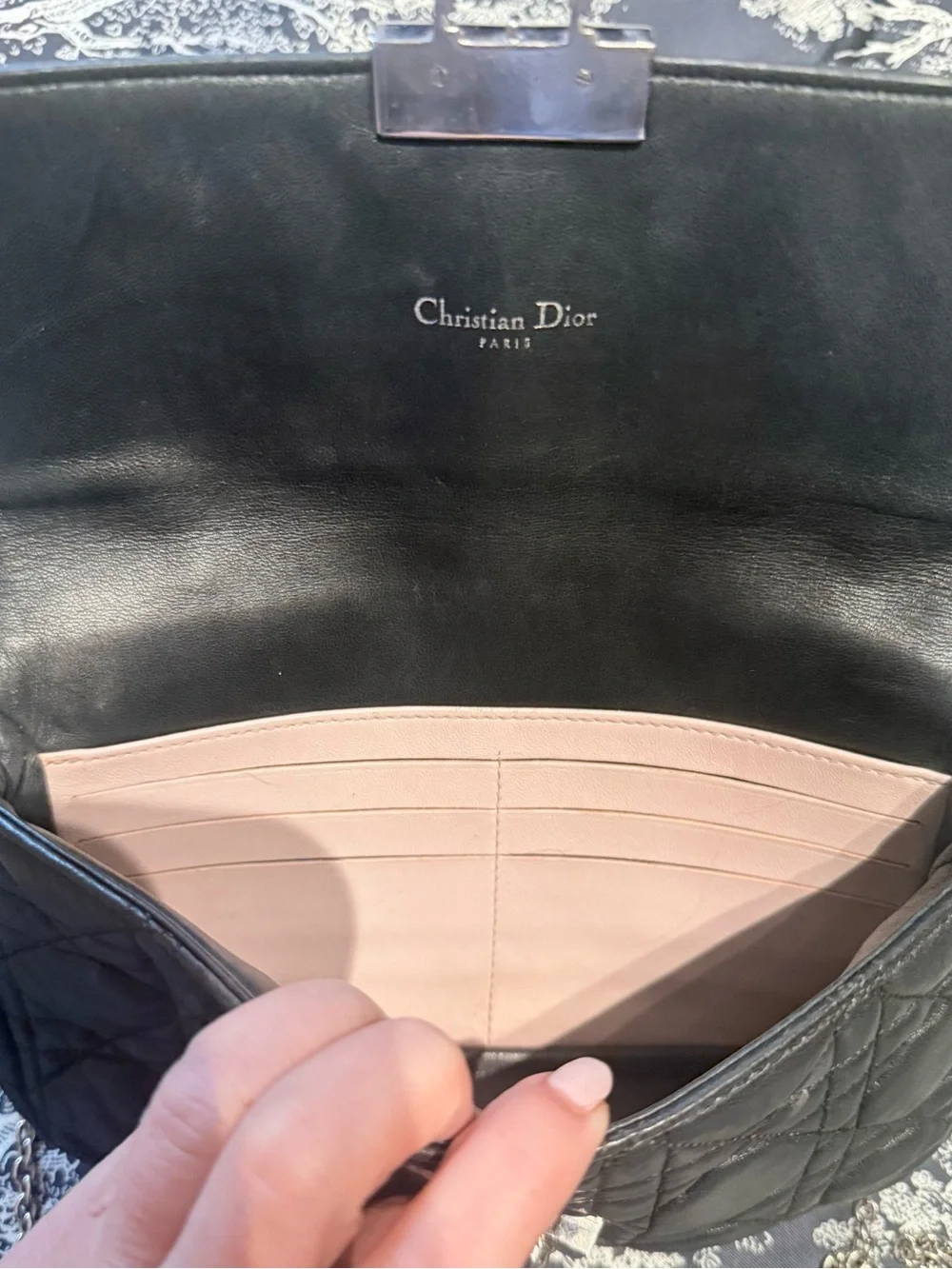 Christian Dior Small Cannage Crossbody Bag